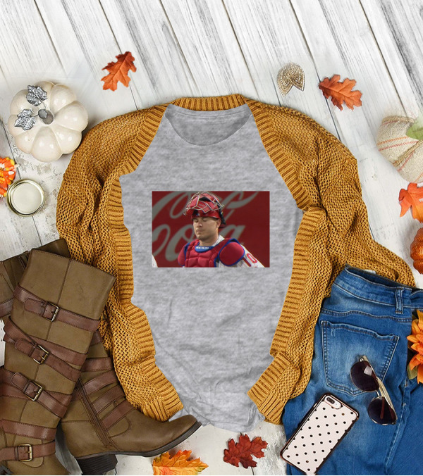 Realmuto On Eye Roll It Was Terrible Timing Coca-Cola Catcher Moment T-Shirt