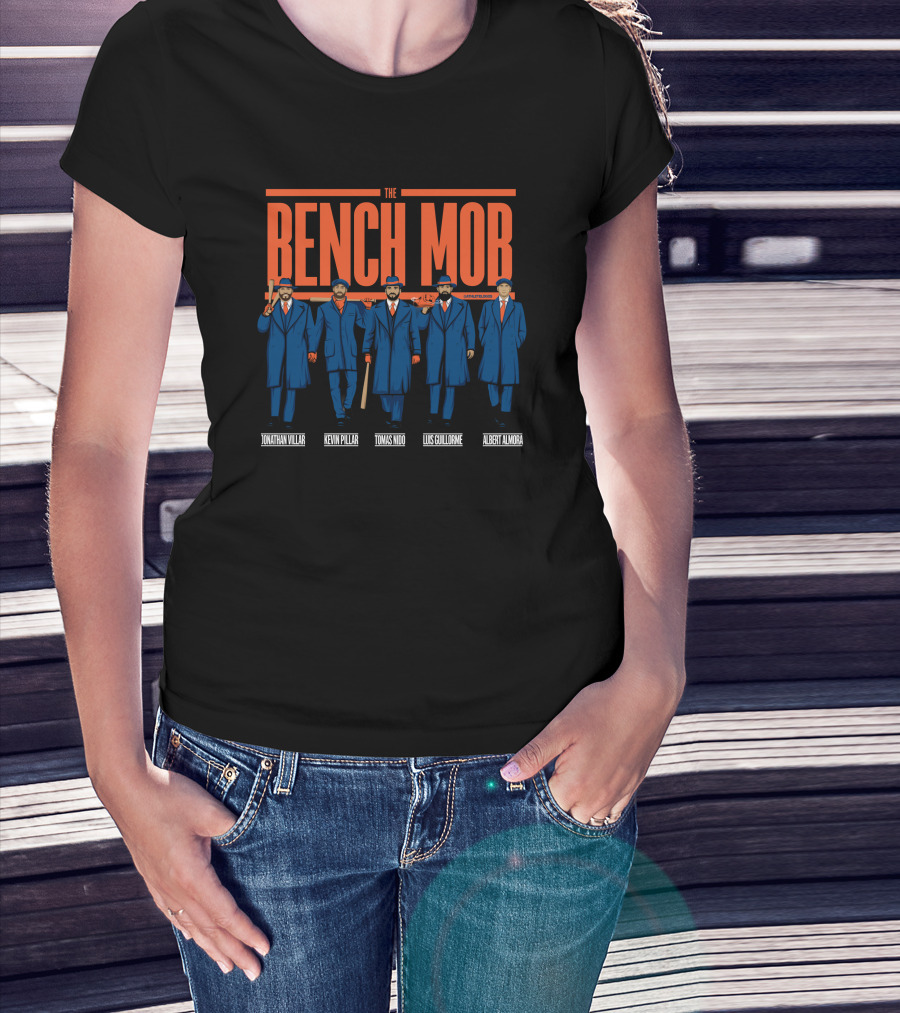 The Bench Mob Kevin Pillar Jonathan Villar Tomas Nido Luis Guillorme Albert Almora T-Shirt