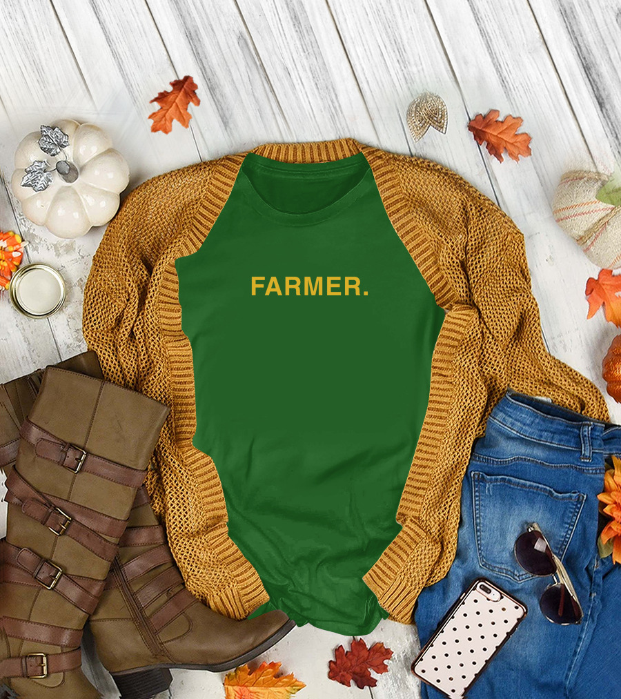 Farmer Obvious Merch Green T-Shirt