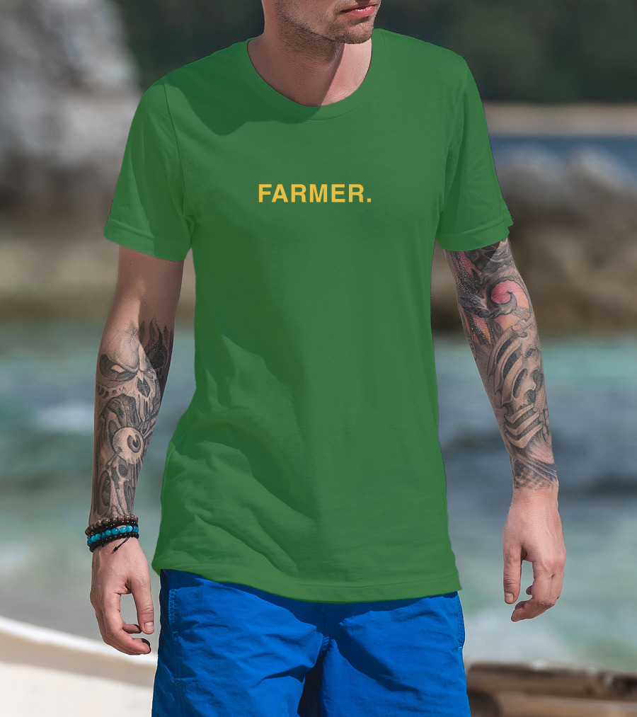 Farmer Obvious Merch Green T-Shirt