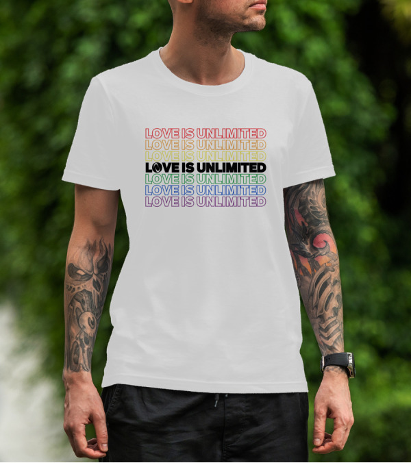 LOVE IS UNLIMITED Athletes Unlimited T-Shirt
