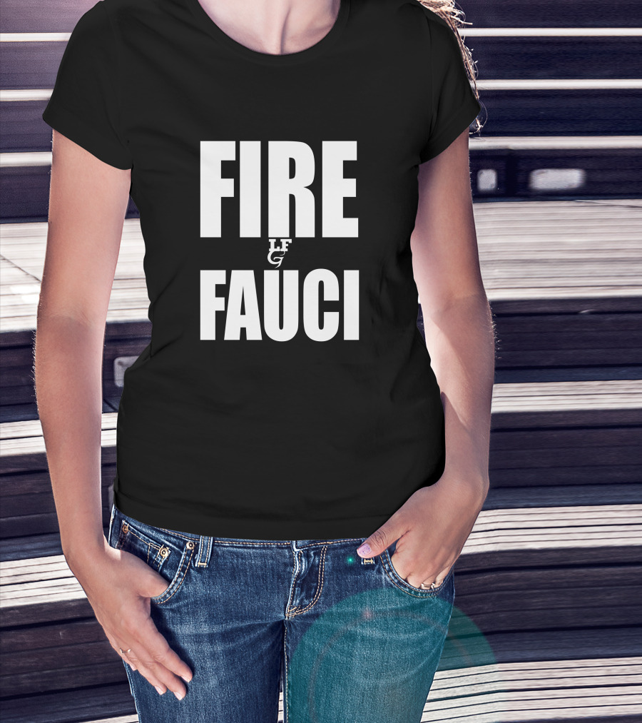 Scott Presler Fire Fauci LF LG T-Shirt