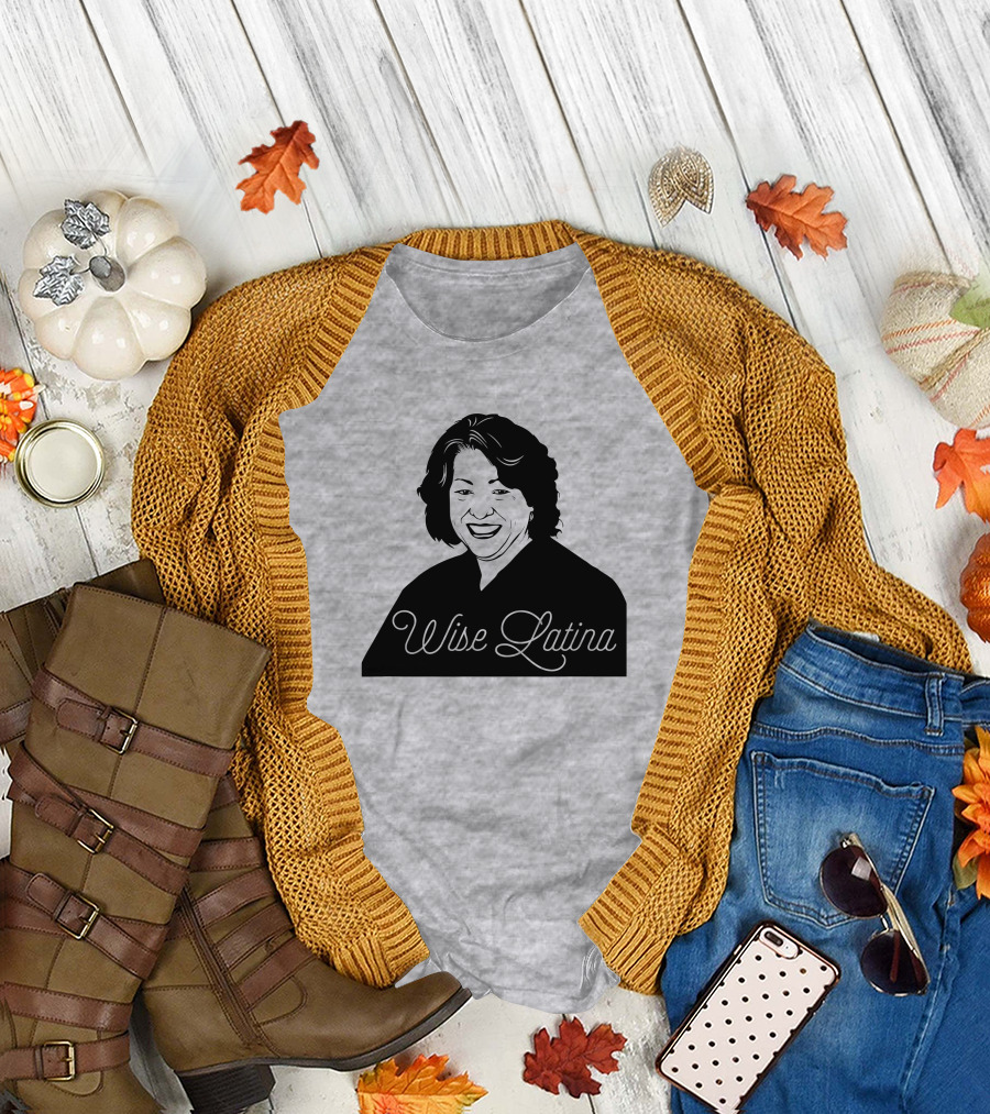 Charlotte Clymer Wise Latina Sotomayor T-Shirt