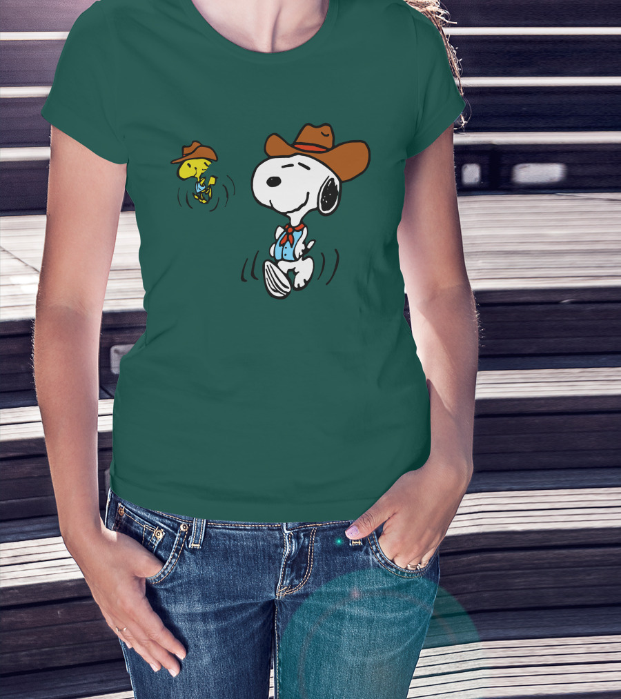Cody Bellinger Cowboy Snoopy Woodstock Pacsun T-Shirt