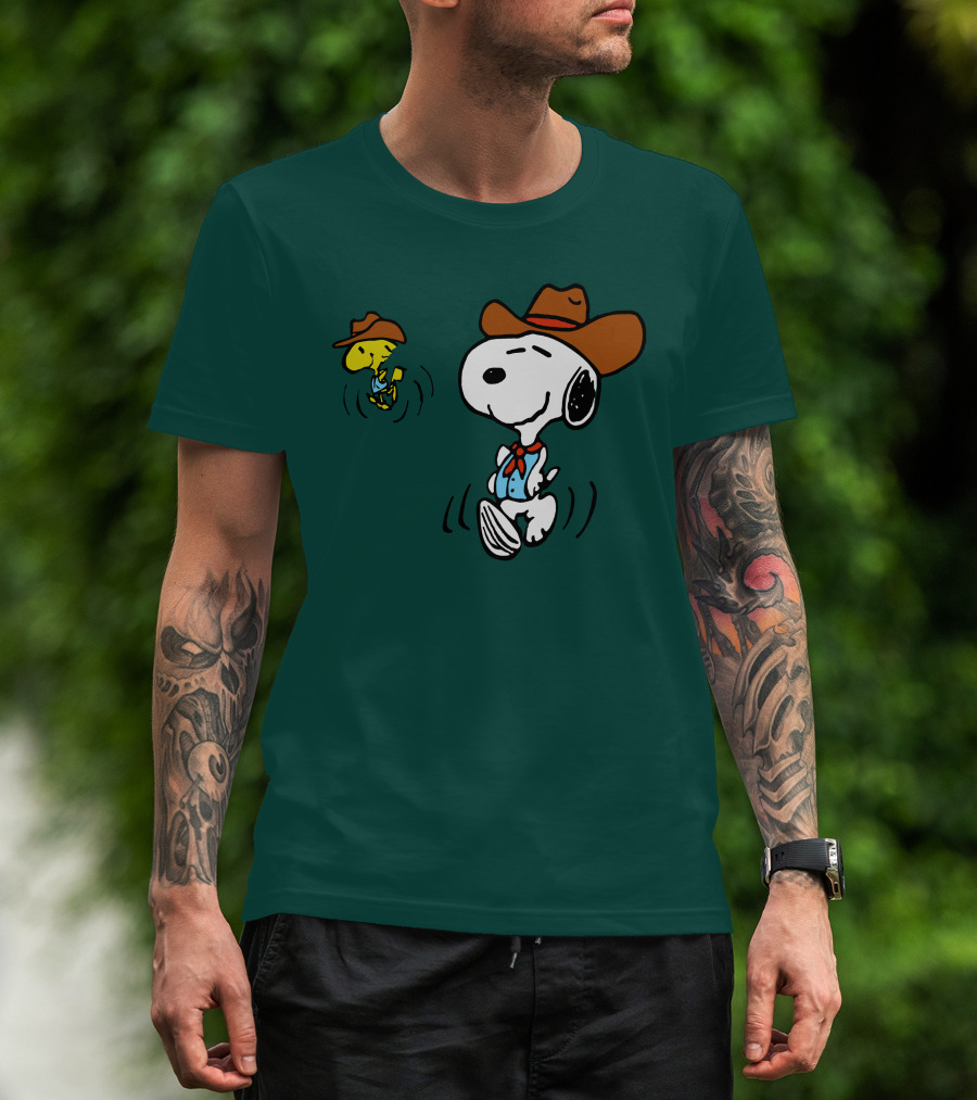 Cody Bellinger Cowboy Snoopy Woodstock Pacsun T-Shirt