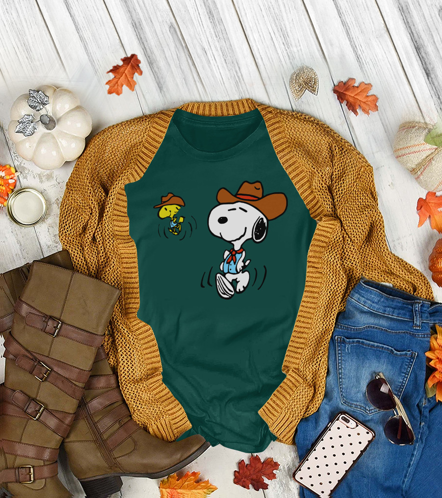 Cody Bellinger Cowboy Snoopy Woodstock Pacsun T-Shirt