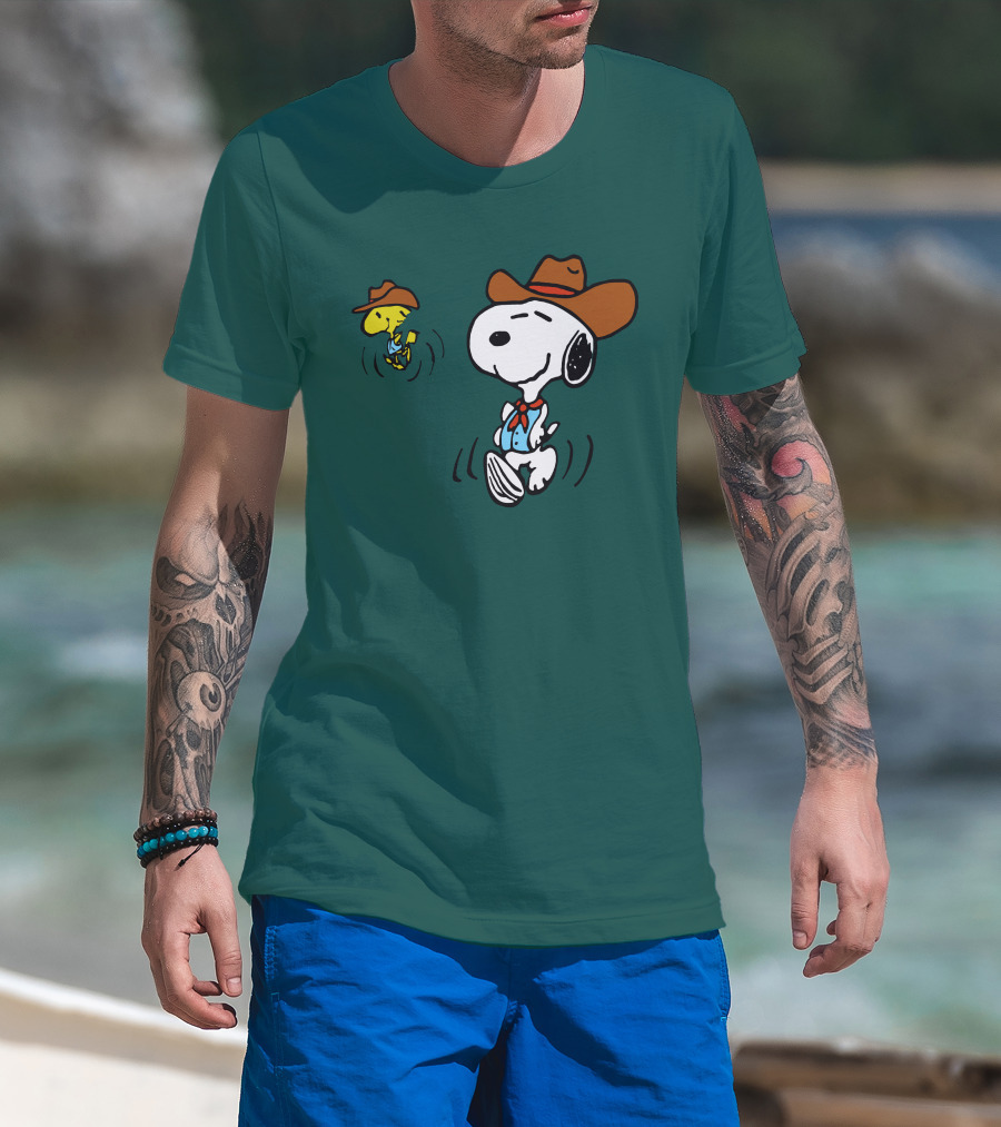 Cody Bellinger Cowboy Snoopy Woodstock Pacsun T-Shirt