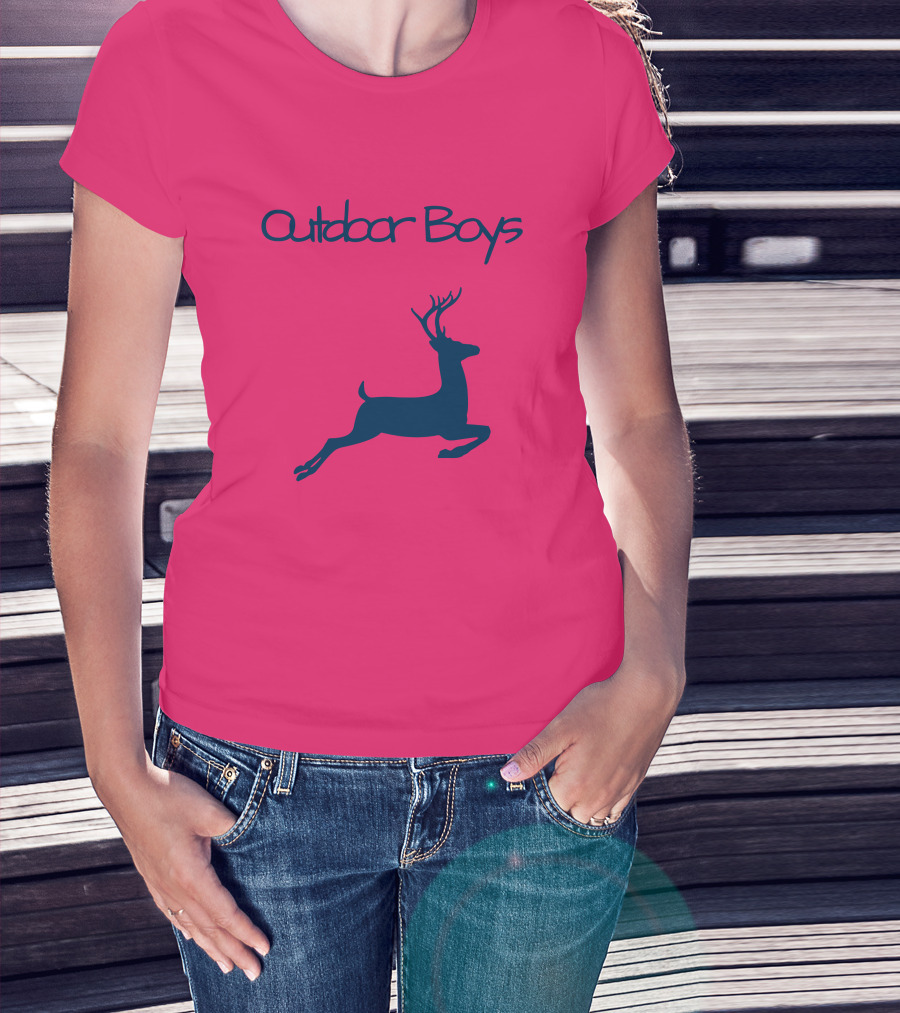 Outdoor Boys Deer Adventure T-Shirt