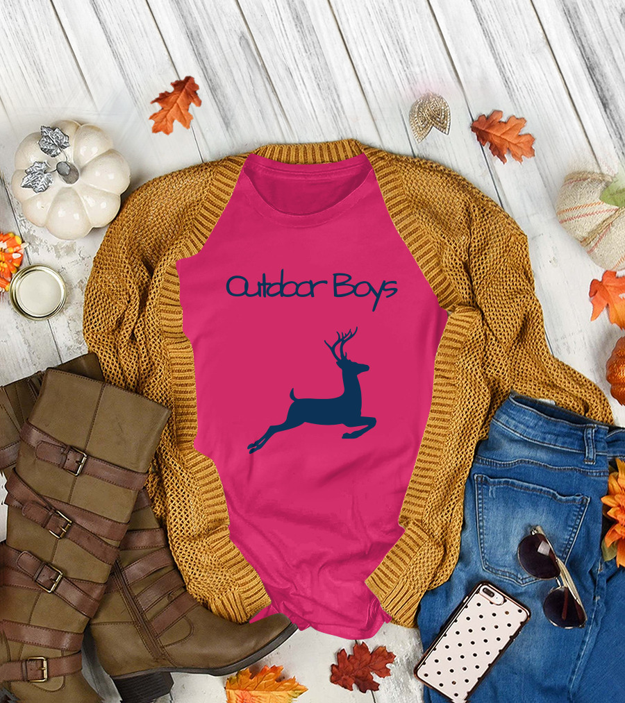 Outdoor Boys Deer Adventure T-Shirt