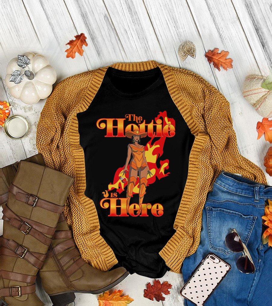 The Hottie Is Here Popeyes X Megan Thee Stallion Fire T-Shirt