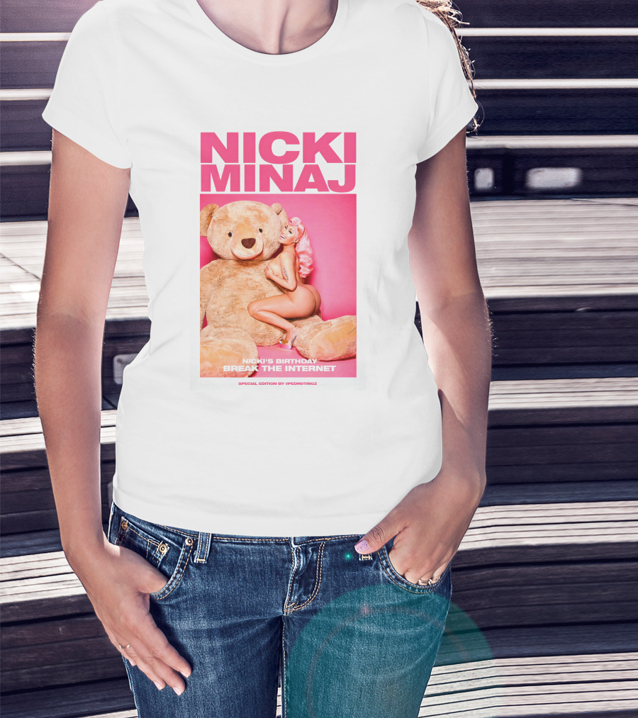 Nicki Minaj Break The Internet Special Edition Nicki's Birthday T-Shirt