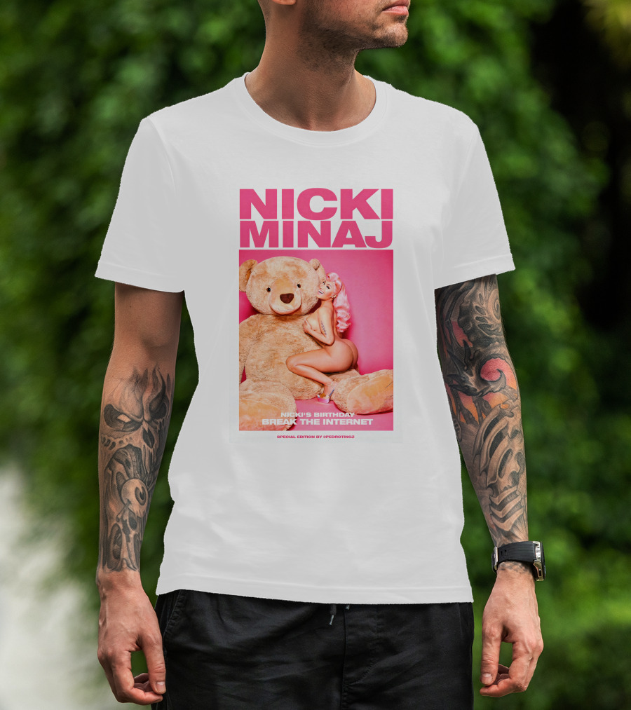 Nicki Minaj Break The Internet Special Edition Nicki's Birthday T-Shirt