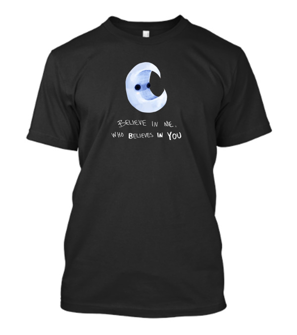 Wunderworld Merch Night Capsule Moon Believe In Me Who Believes In You T-Shirt