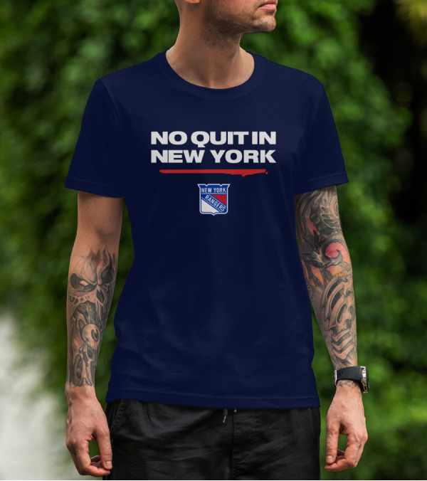 No Quit In New York Rangers T-Shirt
