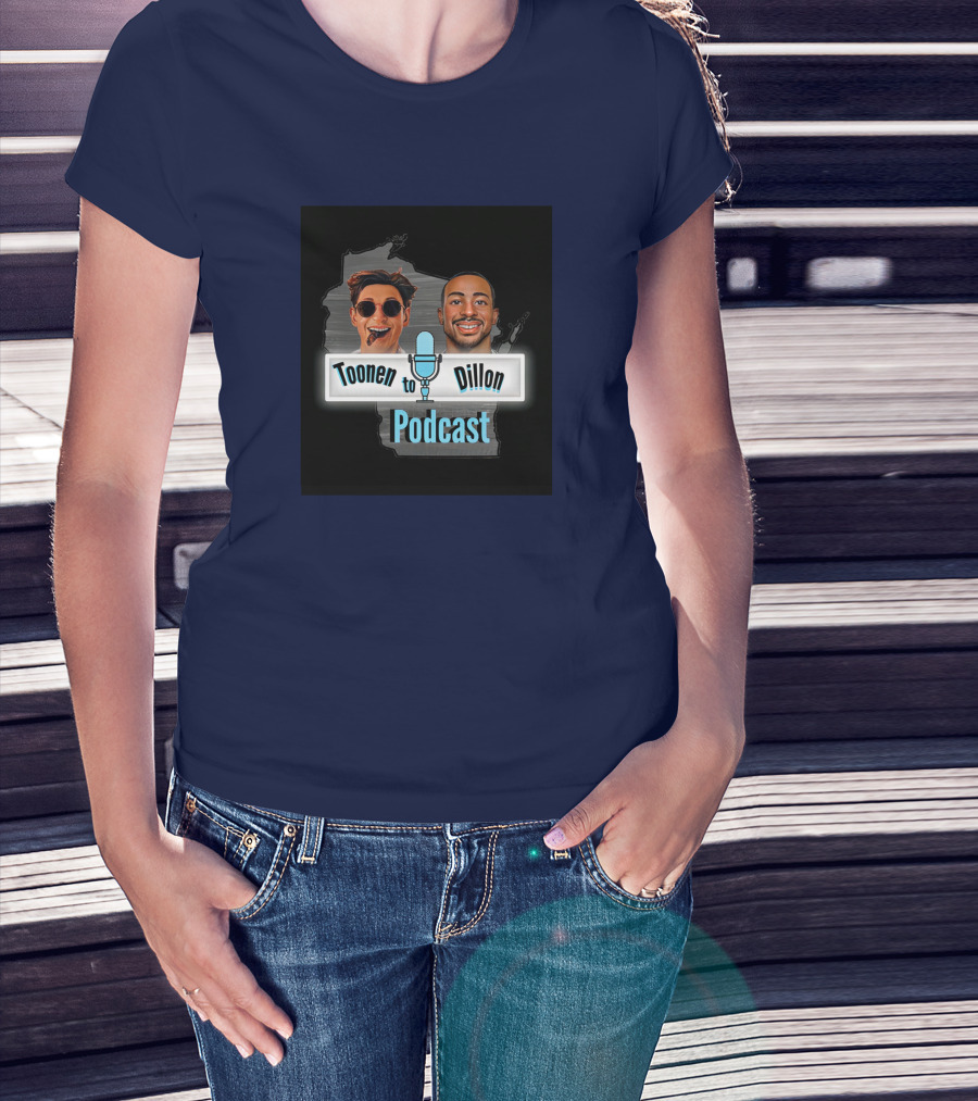 Toonen To Dillon Podcast Aj Dillon Mic T-Shirt