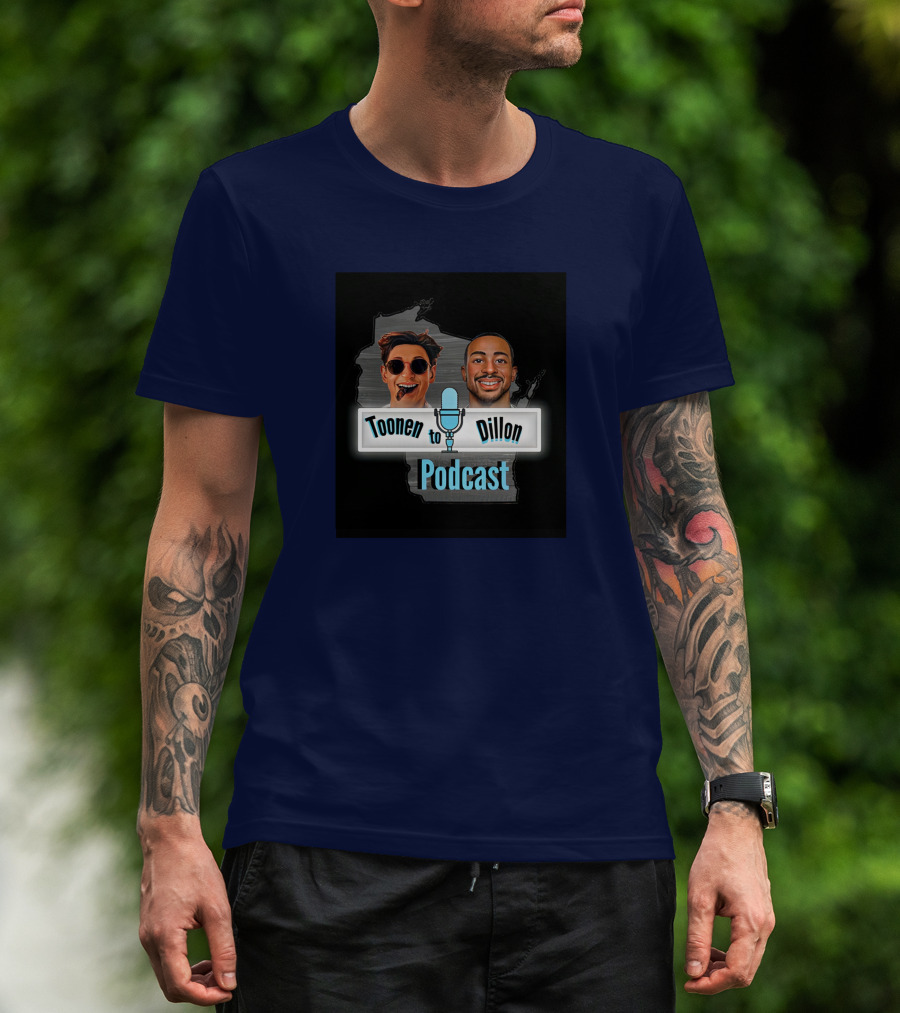 Toonen To Dillon Podcast Aj Dillon Mic T-Shirt