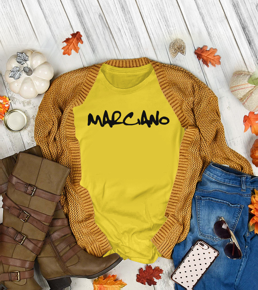 Roc Marciano Store Marciano Bold Black Text T-Shirt