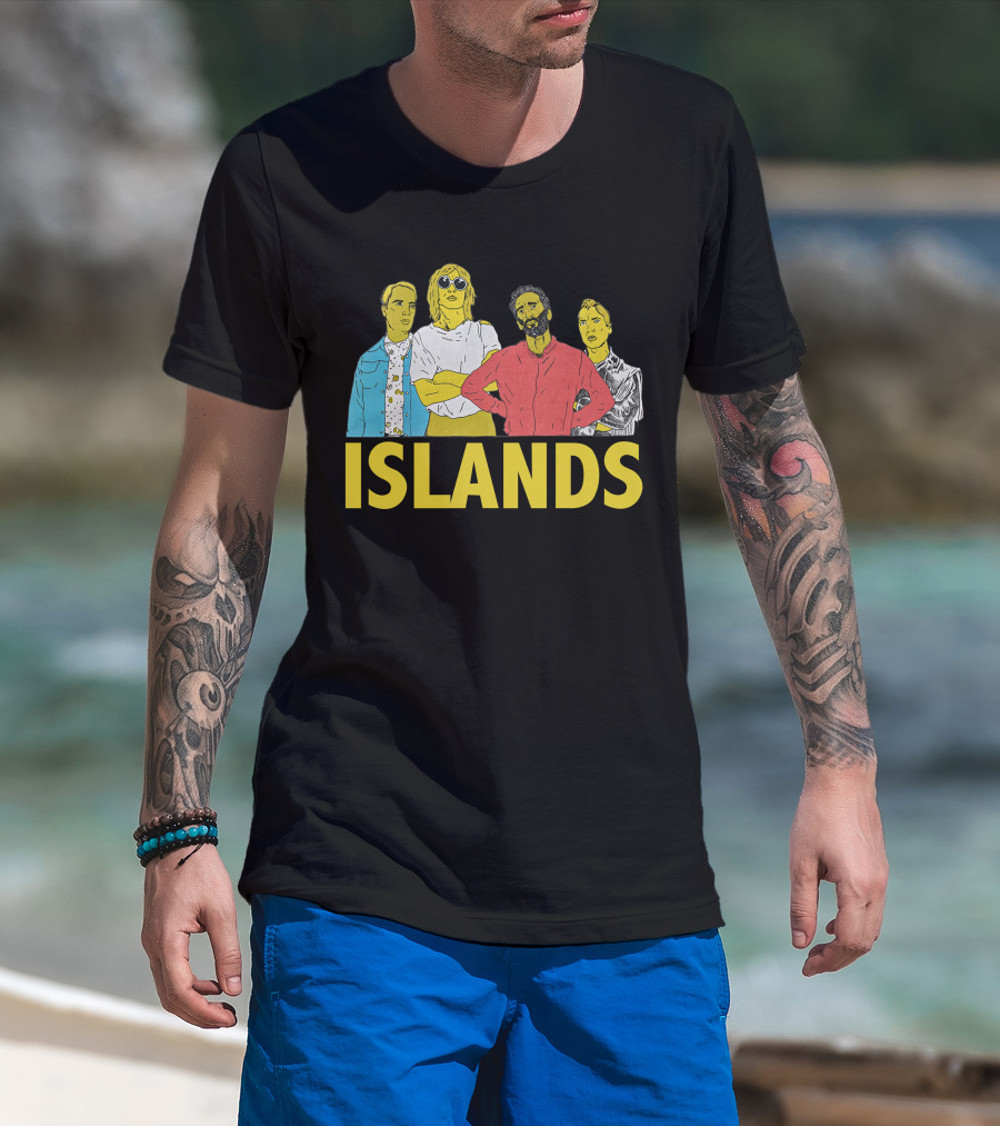 Islands Royal Mountain Records Islomania Band T-Shirt