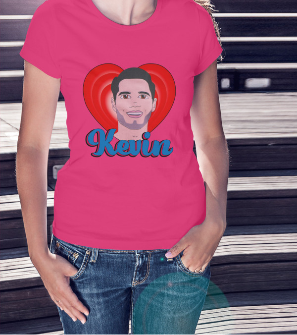 Kevin Fiala Heart Design Minnesota Wild T-Shirt