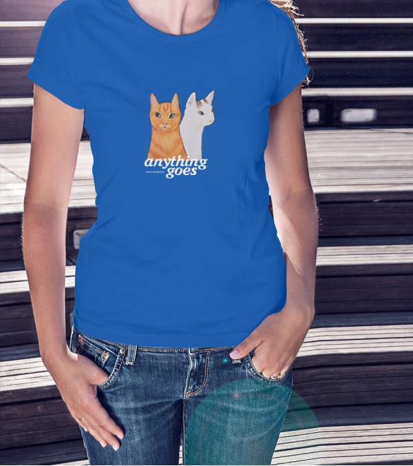 Anything Goes Emma Chamberlain Merch Cats T-Shirt