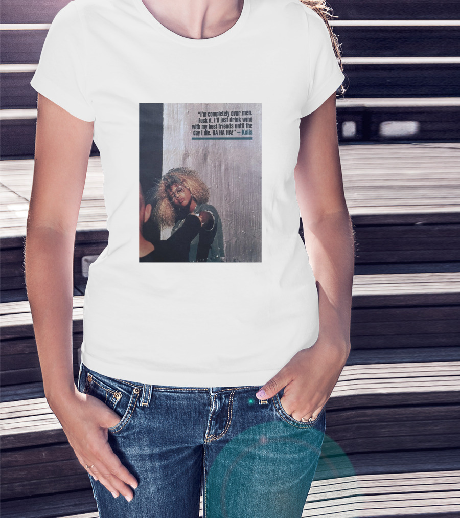 Kelis NME Magazine 2000 I'm Completely Over Men T-Shirt