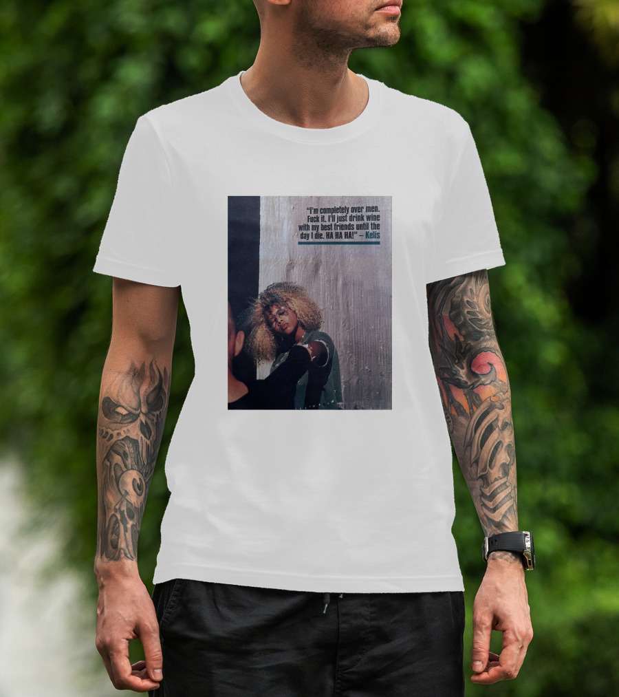 Kelis NME Magazine 2000 I'm Completely Over Men T-Shirt