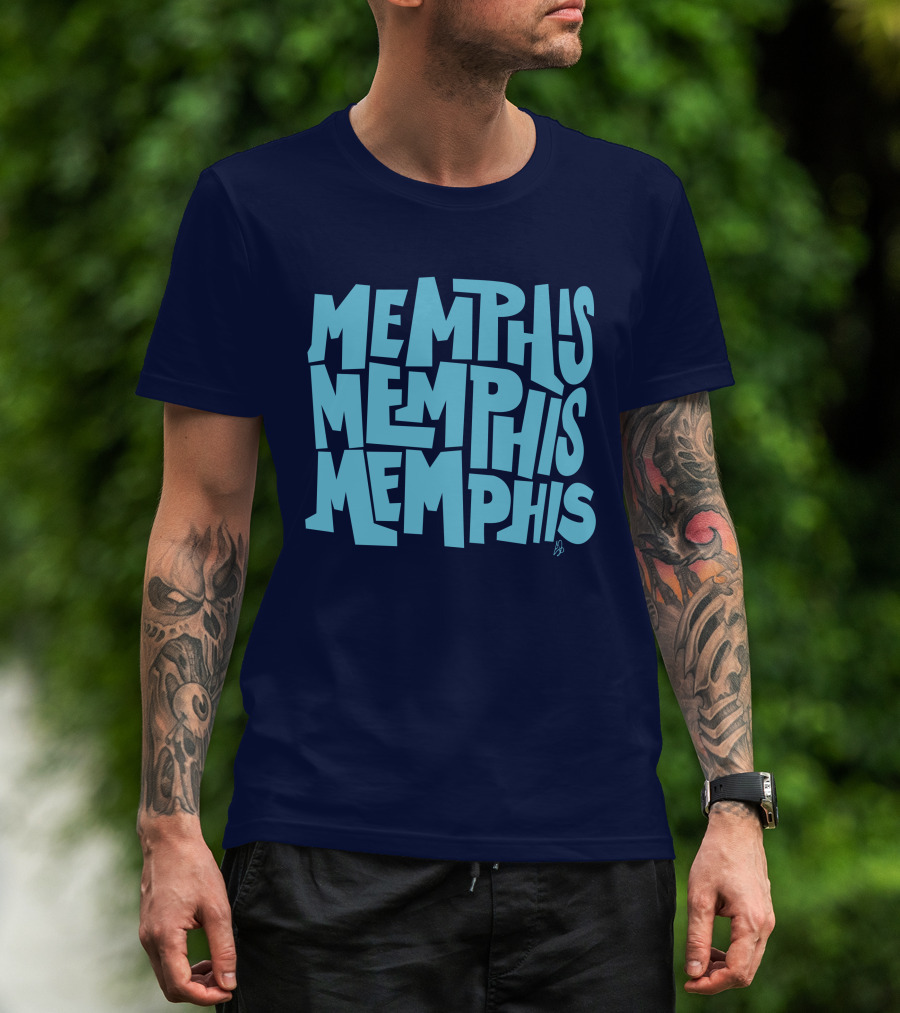 Memphis Memphis Memphis Choose 901 Merch Growl Towel T-Shirt