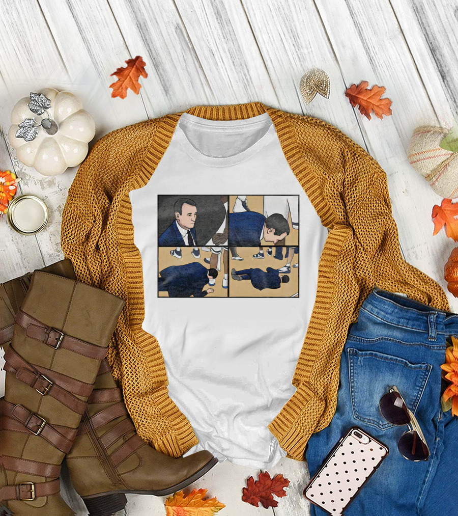 Michael Scott Collapse Comic Pardon My Take T-Shirt