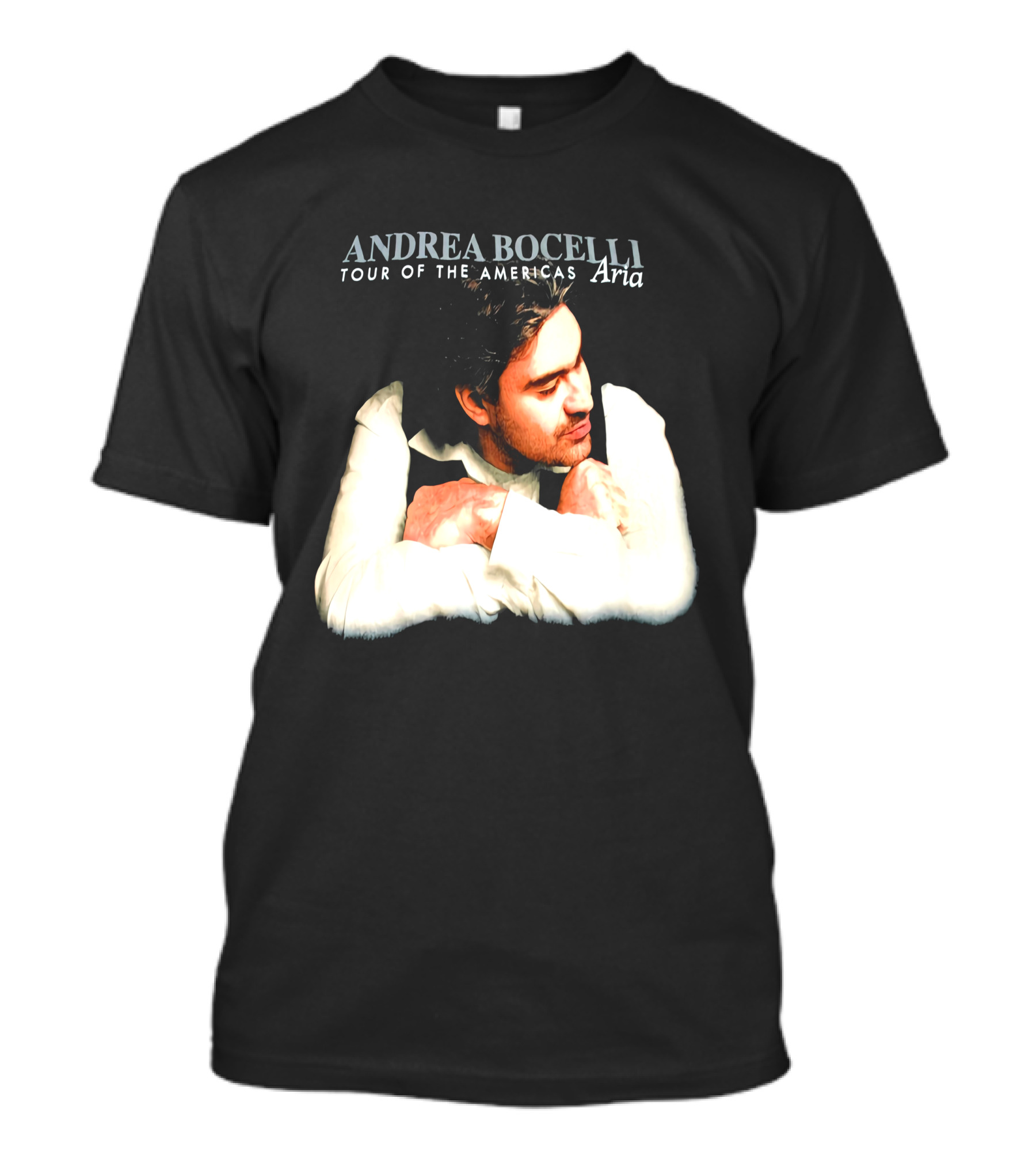 Andrea Bocelli Aria The Opera Album Tour Of The Americas Vintage 1998 Classic 90s T-Shirt
