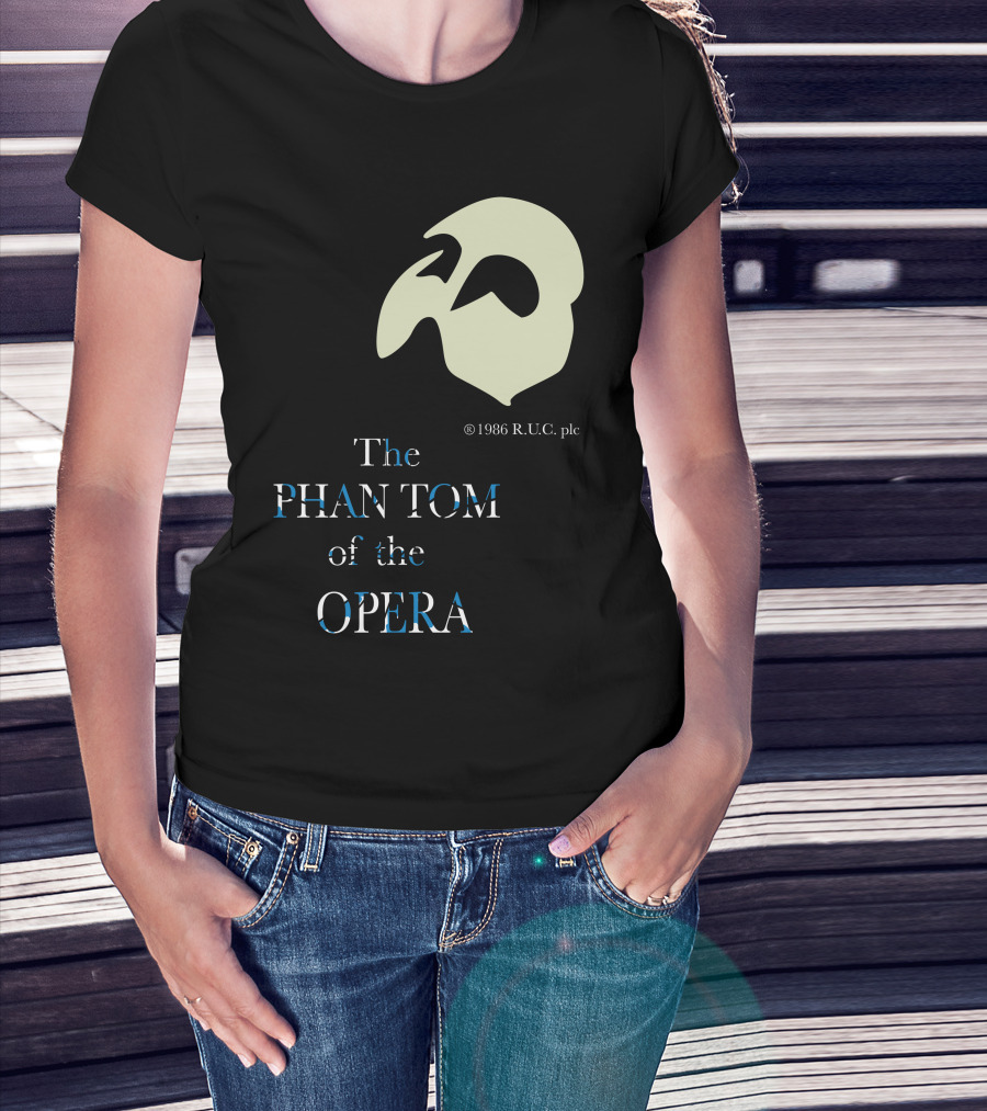 The Phantom Of The Opera Vintage Local Crew 1986 R.U.C. Plc T-Shirt