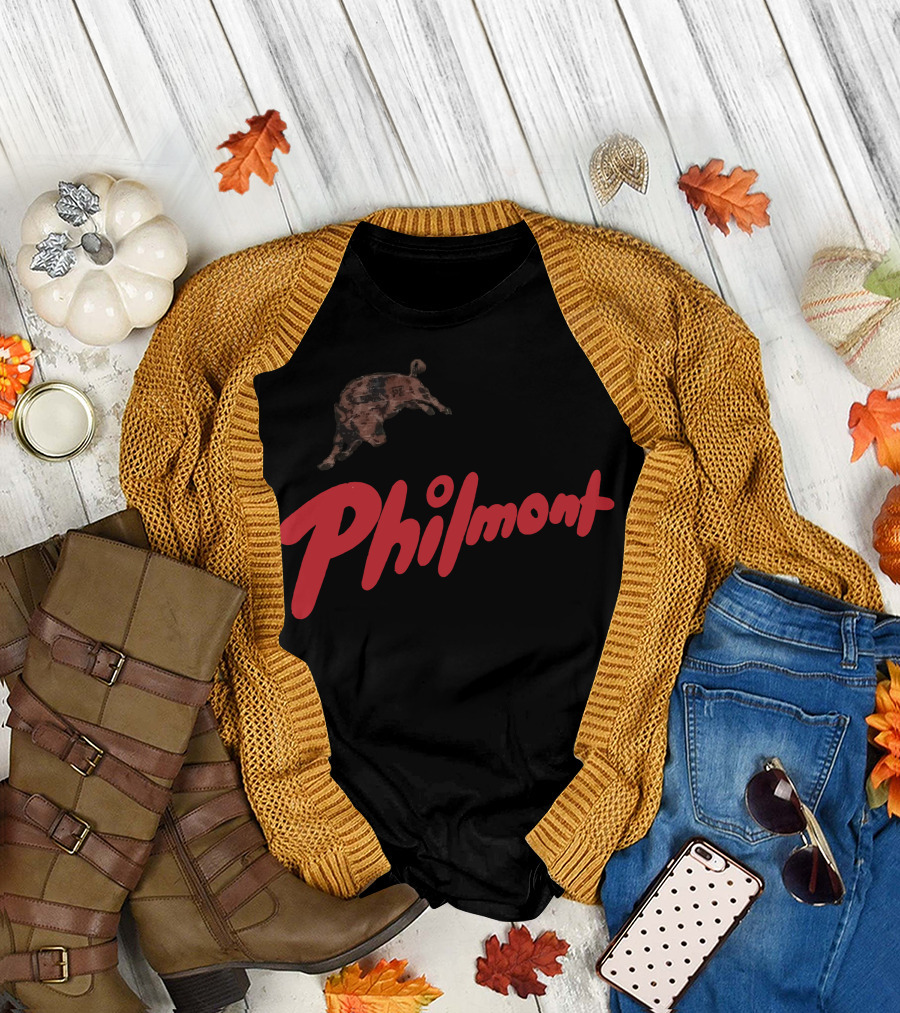 Philmont BSA Vintage Buffalo Icon in Red Script T-Shirt