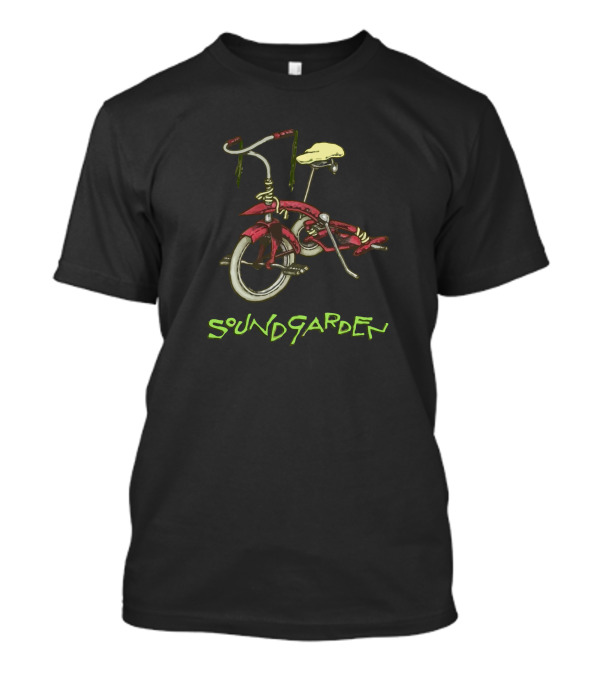 Soundgarden Vintage 1994 Seattle Grunge Band Tour Classic Bicycle T-Shirt