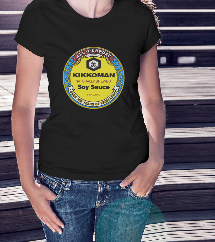 All Purpose Kikkoman Naturally Brewed Soy Sauce Over 300 Years Of Excellence T-Shirt