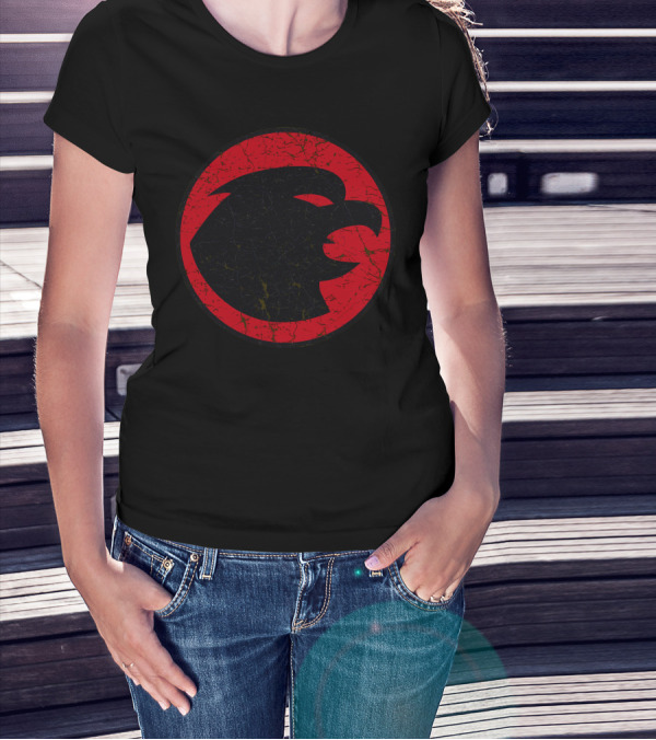 DC Comics Hawkgirl Red And Black T-Shirt