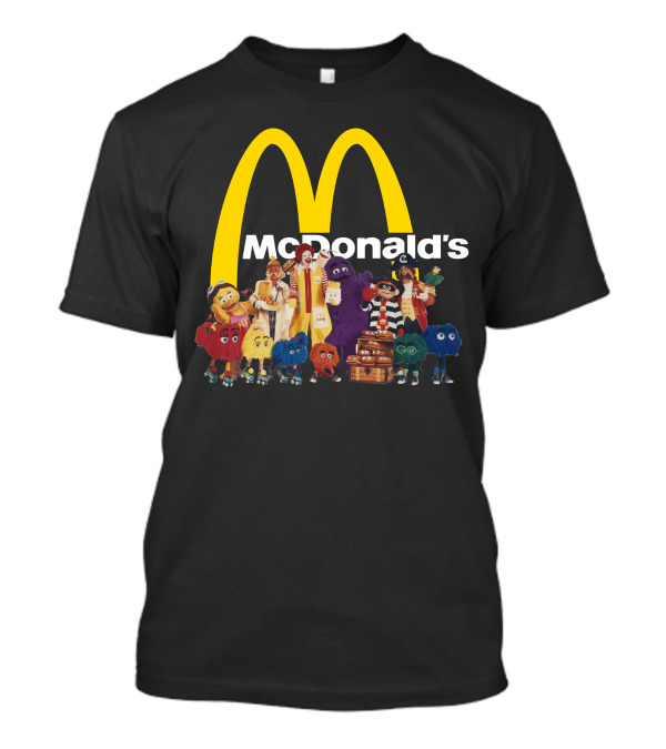 McDonald's Classic Characters Friends Group T-Shirt
