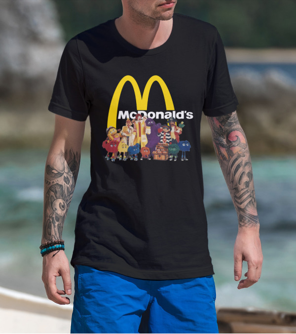 McDonald's Classic Characters Friends Group T-Shirt