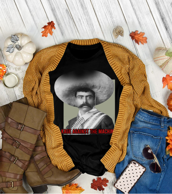 Kage Against The Machine Emiliano Zapata Giant Concert T-Shirt