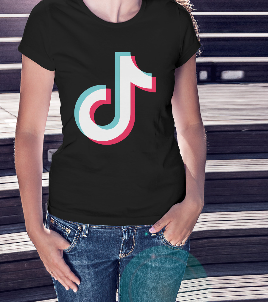 TikTok Music Note Artist T-Shirt