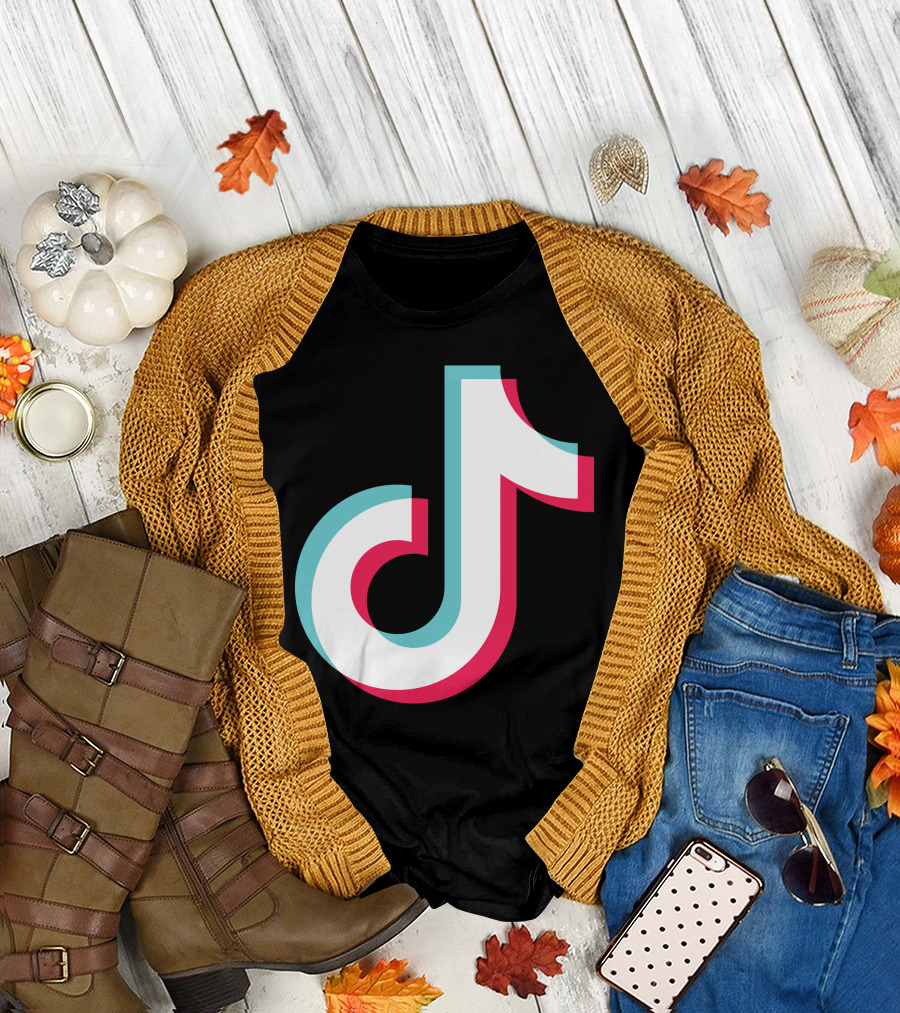 TikTok Music Note Artist T-Shirt