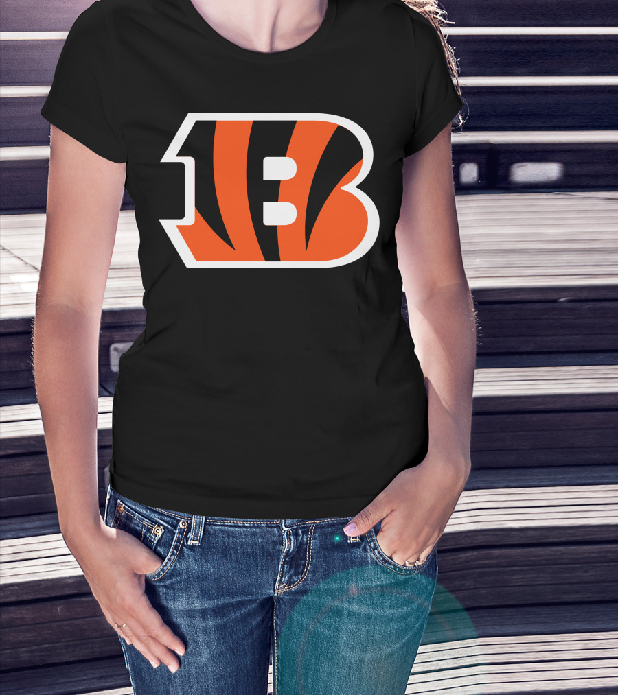 Cincinnati Bengals NFL Football Team Logo Tigers T-Shirt