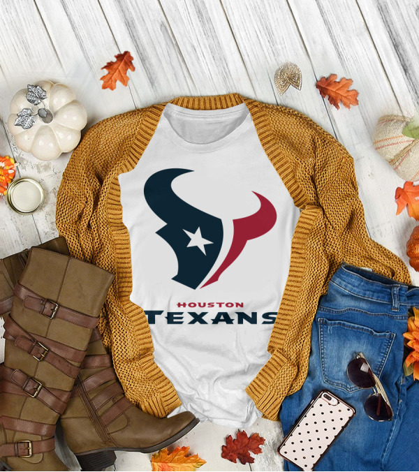 Houston Texans Team Logo For Football Fans T-Shirt