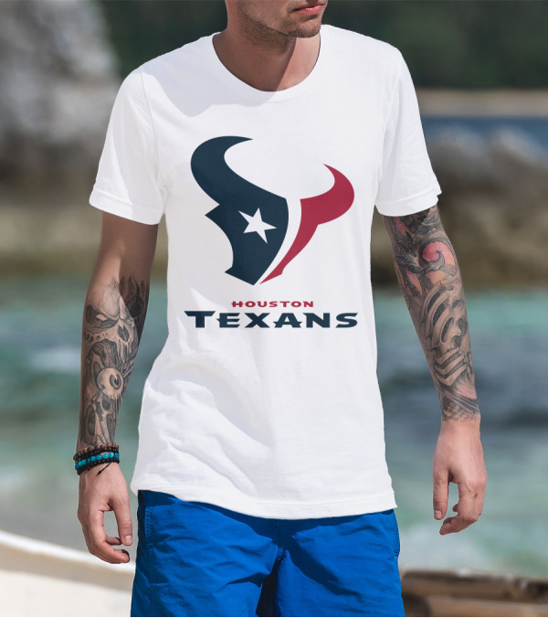 Houston Texans Team Logo For Football Fans T-Shirt