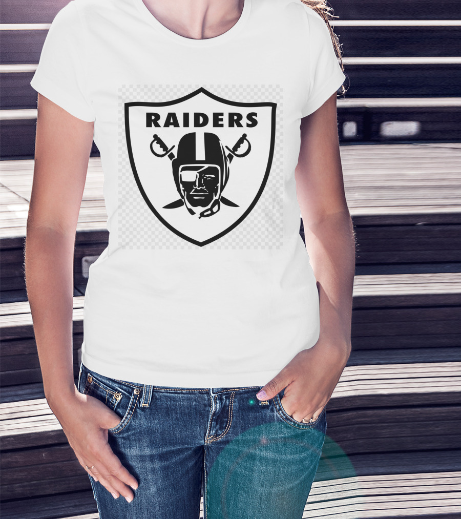 Raiders Football Team Logo Oakland Fans T-Shirt
