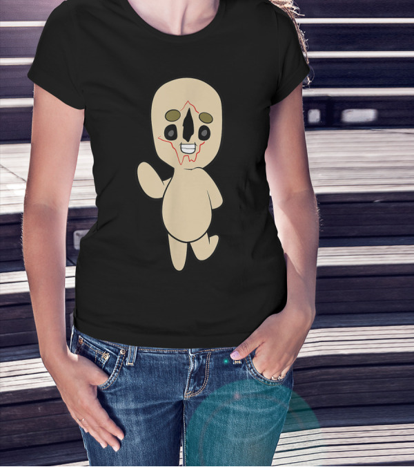 SCP 173 Secure Contain Protect Monster Peanut Cute Cartoon Character T-Shirt