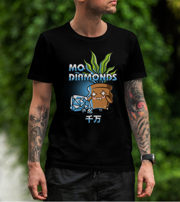 MO DIAMONDS Coryxkenshin Merch 千万 T-Shirt