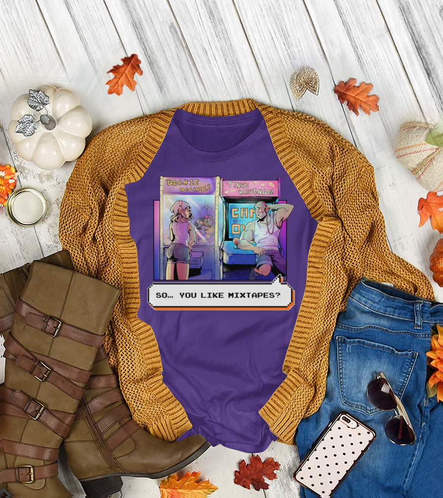 Dachie Dachie Tini's Revenge So You Like Mixtapes Arcade T-Shirt