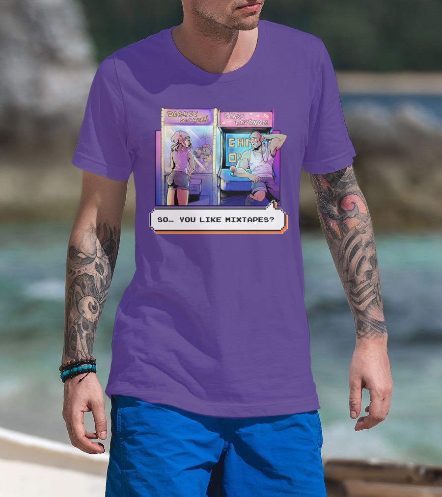 Dachie Dachie Tini's Revenge So You Like Mixtapes Arcade T-Shirt
