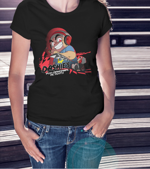 Dashie's Puh-ranormal Activity Gaming Adventure T-Shirt
