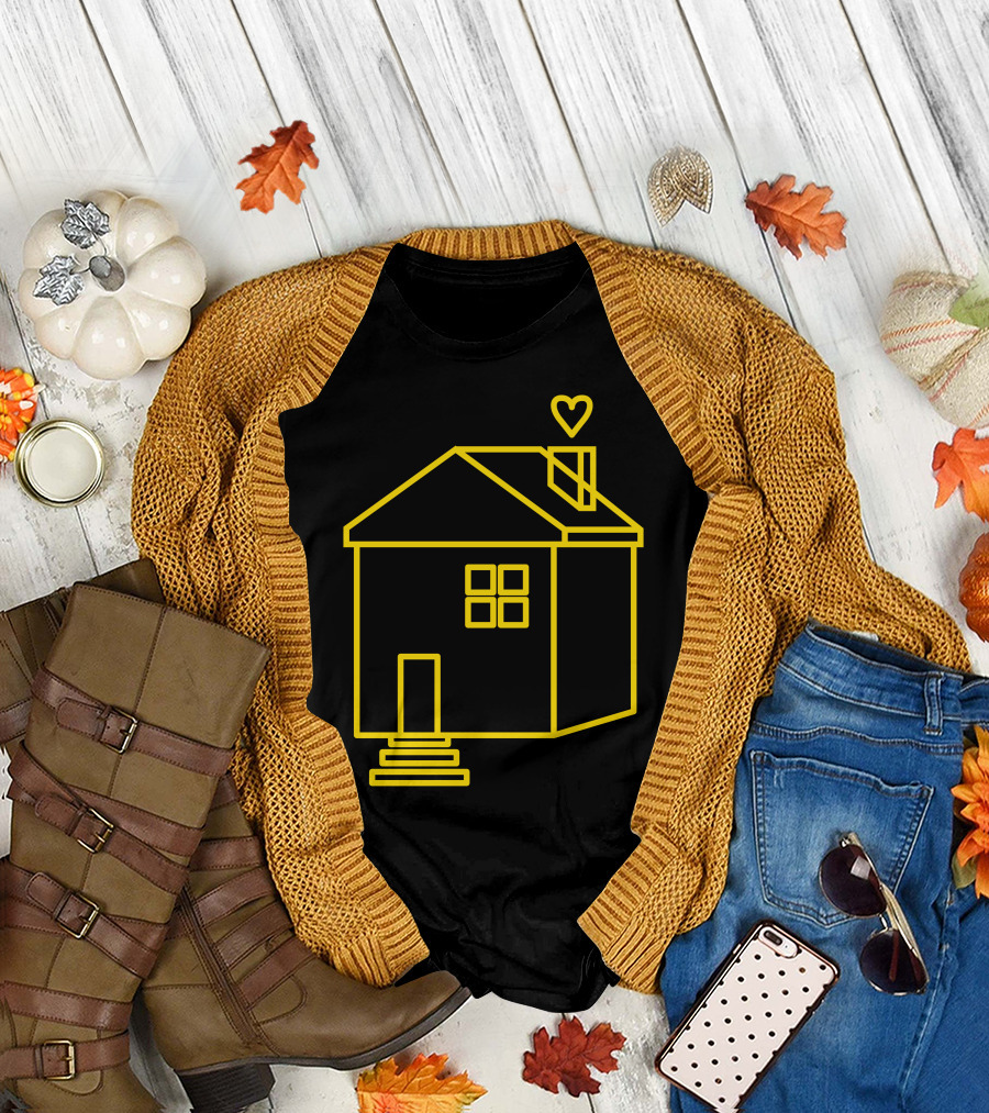 Harry's House Tracklist Heart Icon House T-Shirt