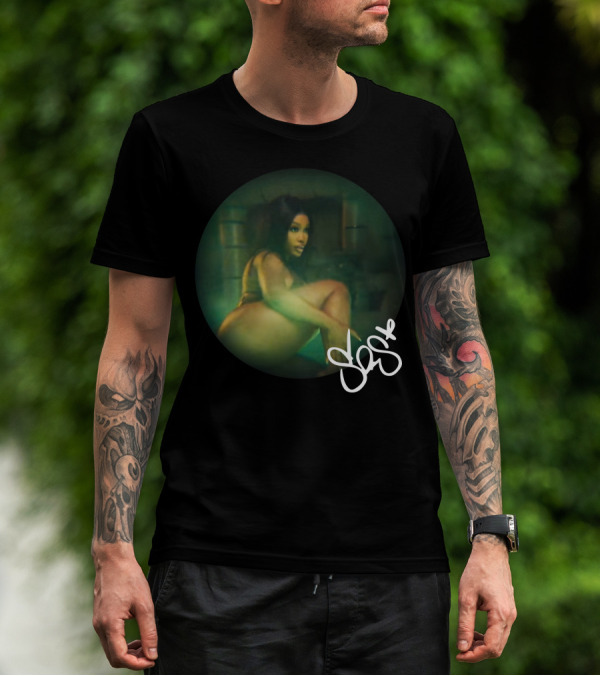 SZA SOS Rounded Dark T-Shirt